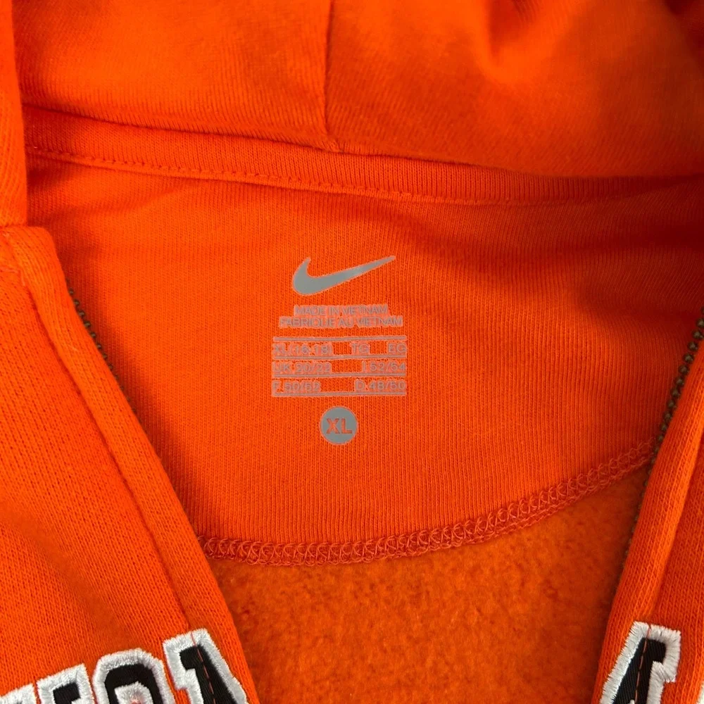 Nike Oklahoma State Cowboys OSU Full Zip Hoodie Youth XL 16-18 Orange 19114X-OC4